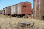 Old Train on Side Tracks